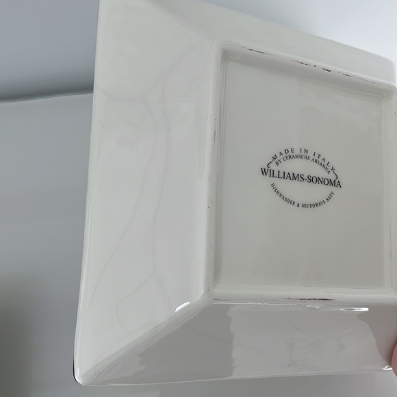 Williams-Sonoma Square Leaf Italian Pasta Bowls - Set of 2 - Picture 6 of 12